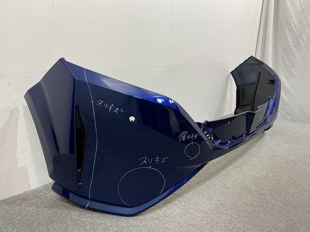 オーラ/AURA FE13/FSNE13 純正 前期 フロント バンパー 62022 6XL0H オーロラフレアブルーパール RAY 日産(141849)