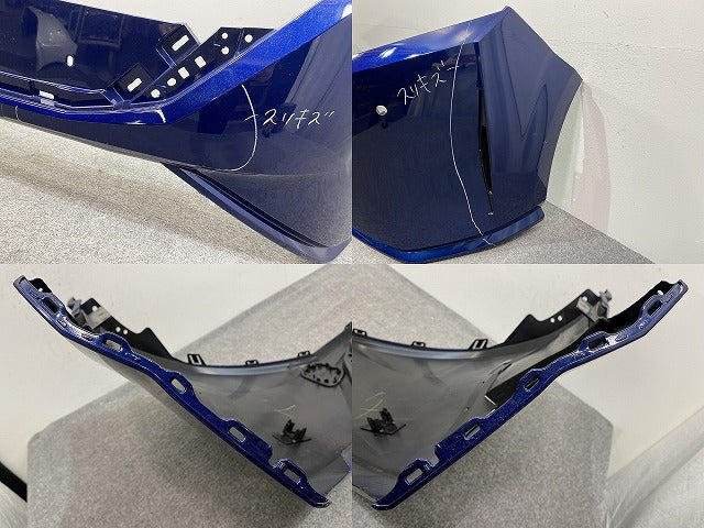 オーラ/AURA FE13/FSNE13 純正 前期 フロント バンパー 62022 6XL0H オーロラフレアブルーパール RAY 日産(141849)