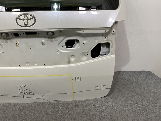 アルファード/ヴェルファイア 20系/ANH20W/ANH25W/GGH20W/GGH25W ハイブリッド/ATH20W 純正 リアゲート/バックドア/リアハッチ(141875)