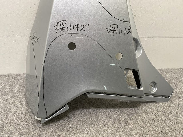 ルーミー/トール/カスタム/ジャスティ M900A/M910A/M900S/M910S/M900F/M910F 純正 左 リア バンパー 52553-B1020/30/40 シルバー(141877)