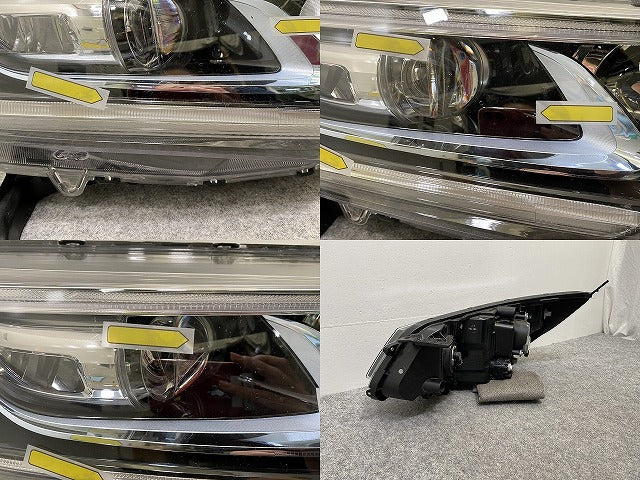 フリード GB5/GB6 ハイブリッド/GB7/GB8 純正 右 ヘッドライト/ランプ LED レベライザー 刻印J6 STANLEY W2172 ホンダ(141896)