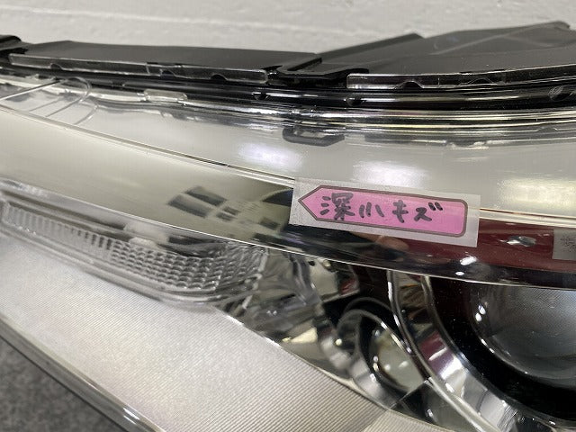 デイズ ハイウェイスター B21W 純正 左 ヘッドライト/ランプ レベライザーキセノン HID STANLEY W1048 日産(141938)