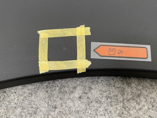 新品!ミニ 3ドア(F56) 純正 左 リア クォーター フェンダーアーチモール/オーバーフェンダー 5177 7 300 821 51777376877 素地(142009)