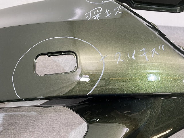 ヴェゼル/VEZEL RU1/RU2/RU3/RU4 純正 前期 フロント バンパー 71101-T7A-N000 ミスティグリーンパール G539P ホンダ(142089)