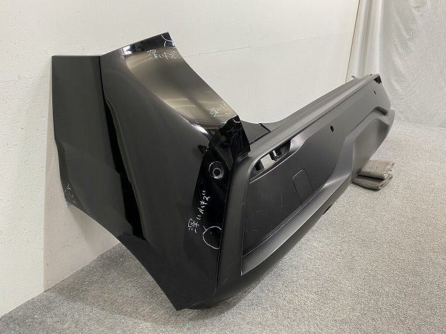 ノート/NOTE E13/SNE13 純正 リア バンパー ソナー付 85022 6XJ0A スーパーブラック KH3 日産(142118)
