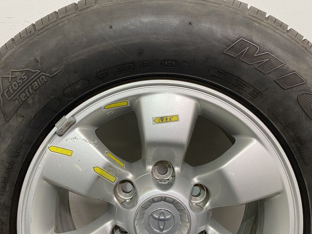 ハイラックスサーフ 210/TRN210W/TRN215W/GRN215W 純正 タイヤホイールセット スタッドレス 1本のみ 16x7/ET30/6穴 6H/PCD139.7(142148)