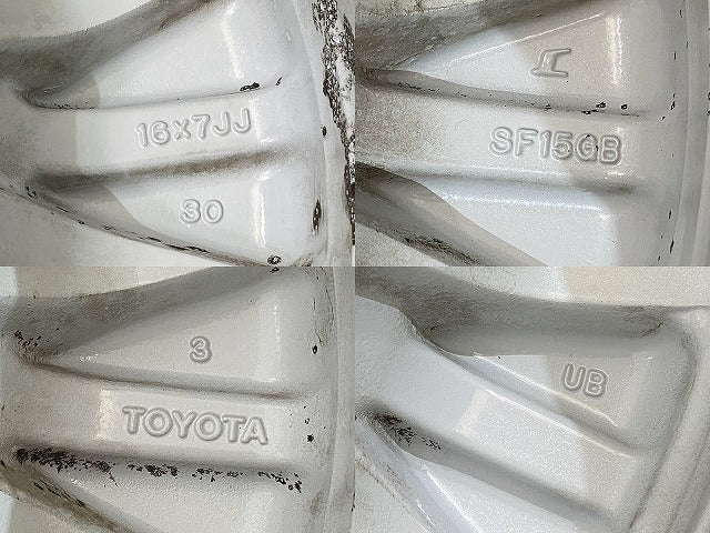 ハイラックスサーフ 210/TRN210W/TRN215W/GRN215W 純正 タイヤホイールセット スタッドレス 1本のみ 16x7/ET30/6穴 6H/PCD139.7(142148)