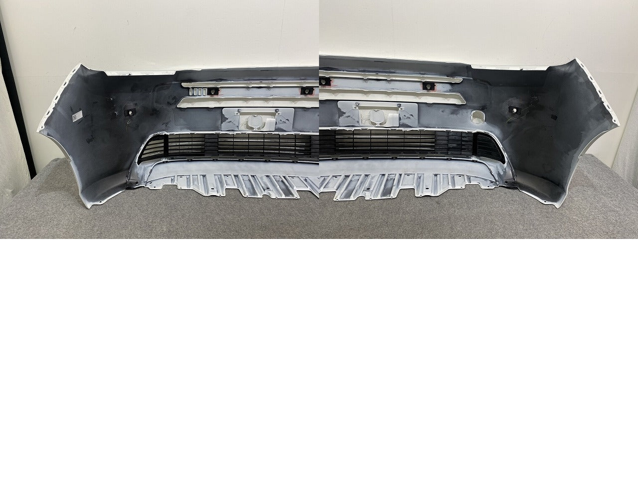 新車取り外し!フリード エアー/GT1/GT3 e:HEV/GT5/GT7 純正 フロント バンパー 71101-33F-J000 プラチナホワイトパール NH609P (142172)
