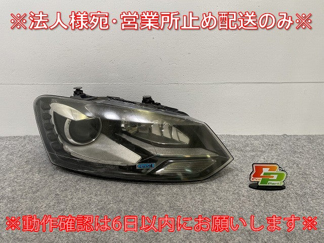 ポロ/POLO 6R系/2012~ 純正 右 ヘッドライト/ランプ キセノン HID AFS無 バラスト VALEO 90009725 フォルクスワーゲン(142267)