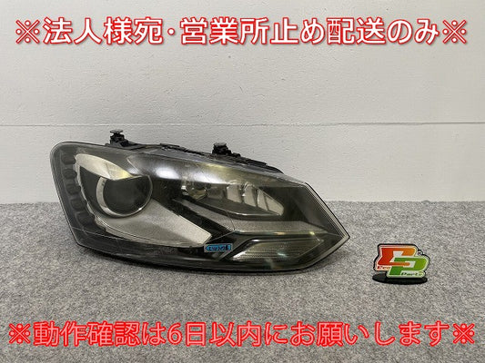 ポロ/POLO 6R系/2012~ 純正 右 ヘッドライト/ランプ キセノン HID AFS無 バラスト VALEO 90009725 フォルクスワーゲン(142267)