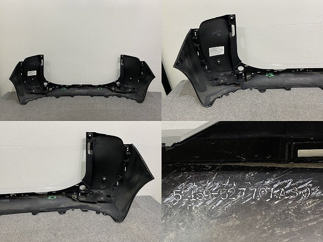 シエンタ 170系/NSP170G/NCP175G ハイブリッド/NHP170G 純正 リア バンパー 52159-52770/AS0 ブラックマイカ 209 トヨタ(142452)
