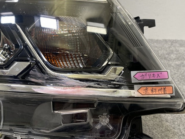 デイズ ルークス ハイウェイスター/B21A 純正 後期 右 ヘッドライト/ランプ LED レベライザー KOITO 100-67111 日産(142462)