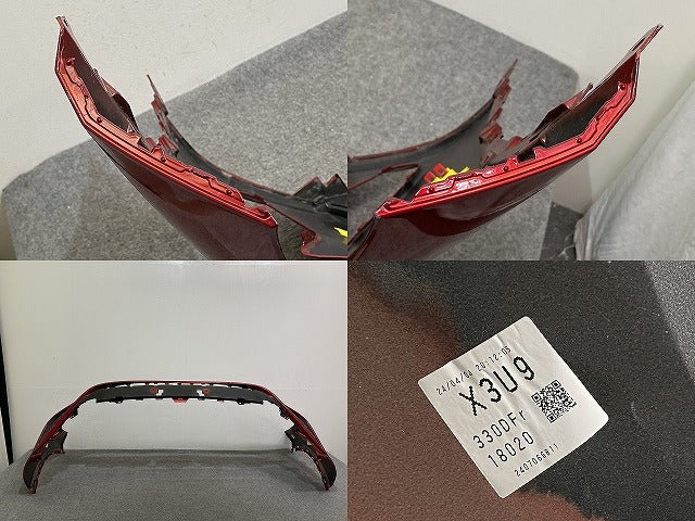 クラウン スポーツ AZSH36W 純正 フロント バンパー 52119-30P70 52119-3K925-D1 エモーショナルレッドIII	 3U9 トヨタ(142485)