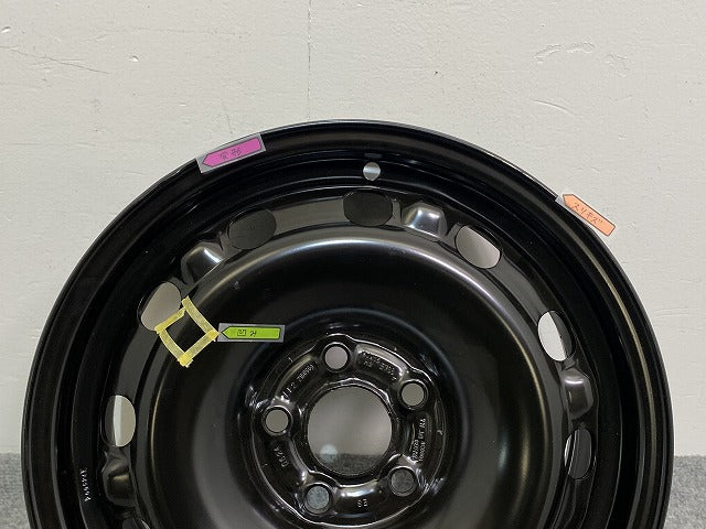 新品!ポロ/POLO 6R系 純正 ホイール 1本のみ 15x6J/ET38/5穴 5H/PCD100/ハブ径58mm 6C0601027F03C フォルクスワーゲン(142497)