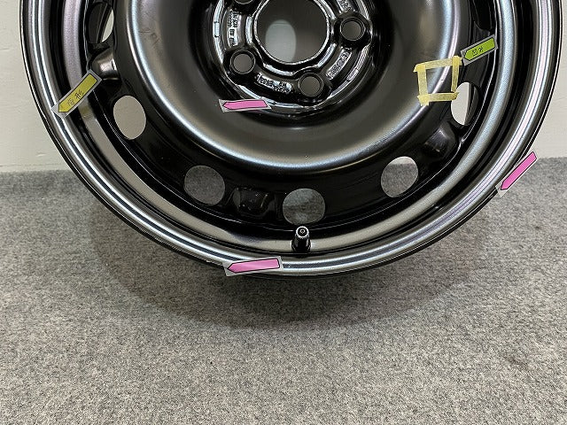 新品!ポロ/POLO 6R系 純正 ホイール 1本のみ 15x6J/ET38/5穴 5H/PCD100/ハブ径58mm 6C0601027F03Cフォルクスワーゲン(142498)