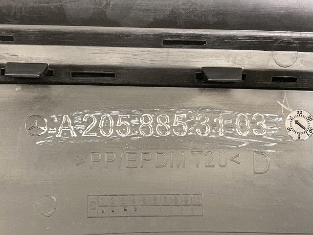 Cクラス/ステーションワゴン W205 純正 リア ディフューザー A 205 885 31 03 素地 メルセデスベンツ(142580)