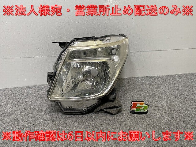 ワゴンR MH34S/MH44S 純正 後期 左 ヘッドライト/ランプ ハロゲン レベライザー 刻印W KOITO 100-59316 スズキ(142596)