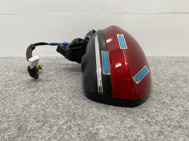 ノート/NOTE E13/SNE13 純正 左 ドアミラー 13線 カメラウインカー付 ICHIKOH 8345/5435 ガーネットレッド NBF 日産(142606)