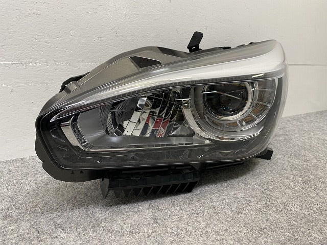 フーガ Y51/KNY51/KY51/HY51 純正 後期 左 ヘッドライト/ランプ LED レベライザー 刻印W KOITO 100-23645 26060-4AM1B 日産(142608)