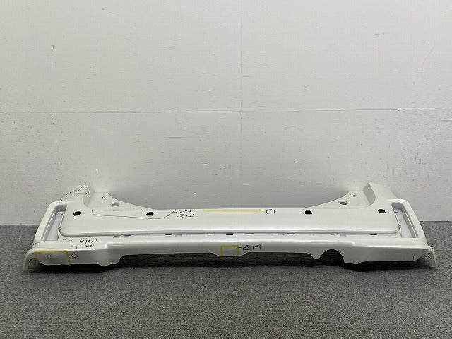 スペーシア カスタム MK53S 純正 リア バンパー 71811-79R5/79R6 ピュアホワイトパール ZVR スズキ(142619)