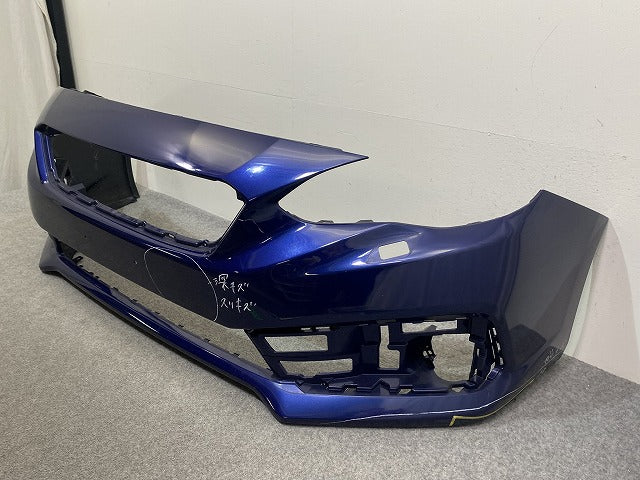 インプレッサ/スポーツ GT2/GT3/GT6/GT7 純正 後期 フロント バンパー 57704FL020 サファイアブルーパール D2B スバル(142628)