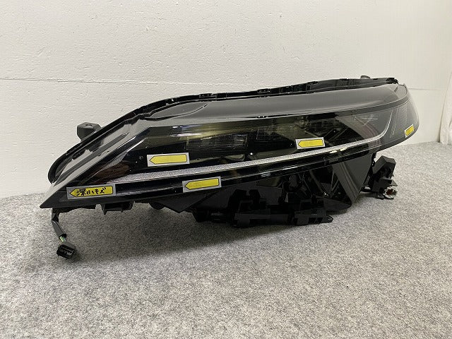アリア/ARIYA FE0/SNFE0 純正 左 ヘッドライト/ランプ LED レベライザー 刻印C STANLEY W5751 日産(142632)