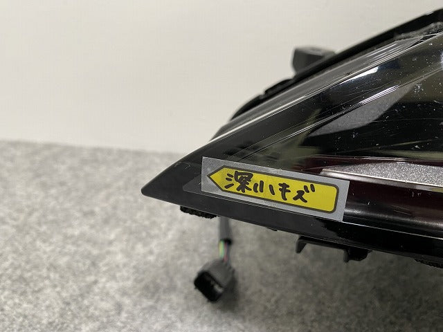 アリア/ARIYA FE0/SNFE0 純正 左 ヘッドライト/ランプ LED レベライザー 刻印C STANLEY W5751 日産(142632)