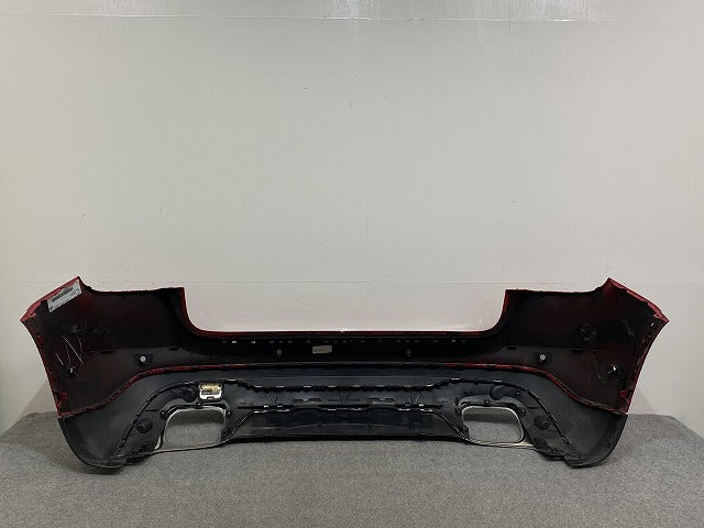 GLAクラス X156 純正 リア バンパー スポイラー付 11279981 ジュピターレッド 589 メルセデスベンツ(142636)