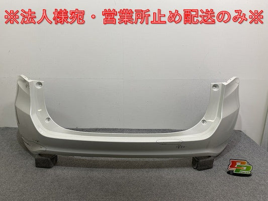 ハリアー 60系/ZSU60W/ZSU65W/ASU60W/ASU65W ハイブリッド/AVU65W 純正 リア バンパー 52159-48120 ホワイトパール(142641)