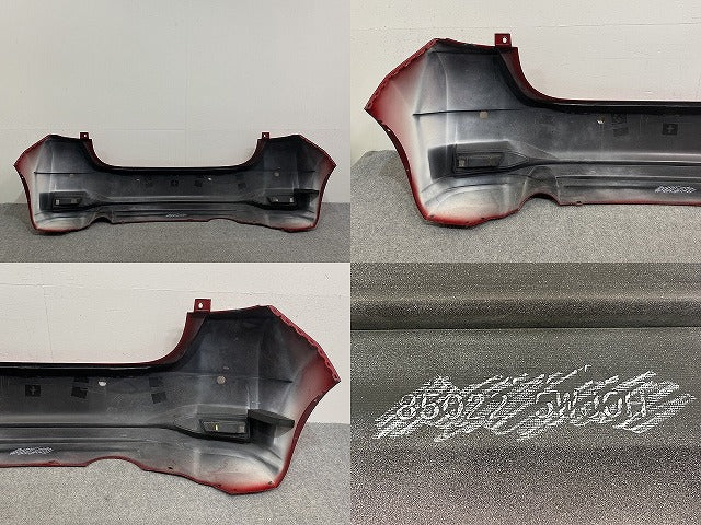 ノート/NOTE e-POWER E12/HE12/NE12/SNE12 純正 後期 リア バンパー 85022 5WJ0H ガーネットレッド NBF 日産(142671)