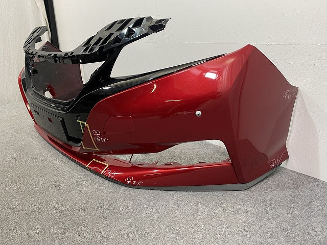 リーフ/LEAF ZE1 純正 後期 フロント バンパー 62022 5SK0H レッド メタリック 日産(142697)