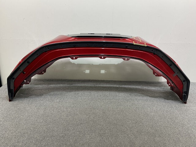 リーフ/LEAF ZE1 純正 後期 フロント バンパー 62022 5SK0H レッド メタリック 日産(142697)