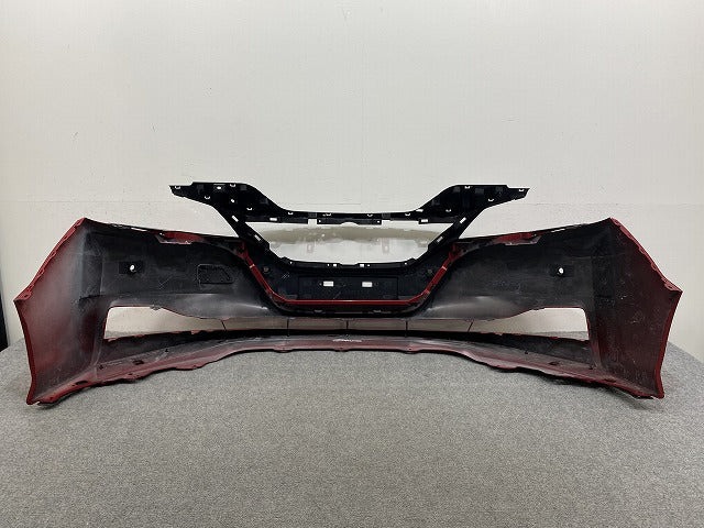リーフ/LEAF ZE1 純正 後期 フロント バンパー 62022 5SK0H レッド メタリック 日産(142697)