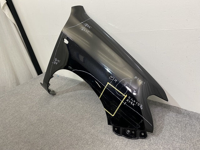 プロボックス/サクシード NCP160V/NCP165V/NHP160V 純正 右 フロント フェンダー ブラックマイカ 209 トヨタ(142718)