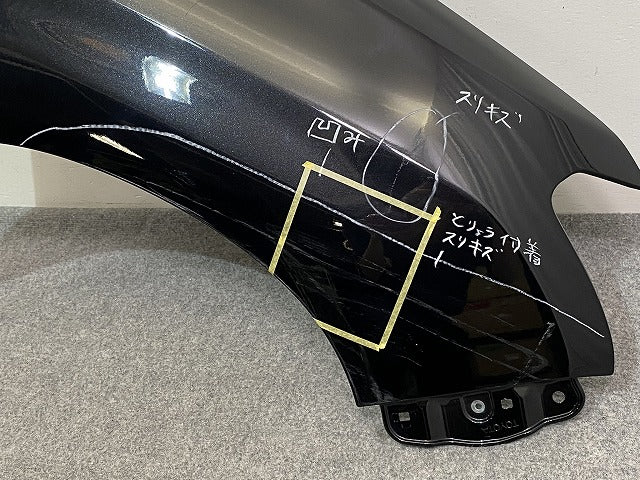 プロボックス/サクシード NCP160V/NCP165V/NHP160V 純正 右 フロント フェンダー ブラックマイカ 209 トヨタ(142718)
