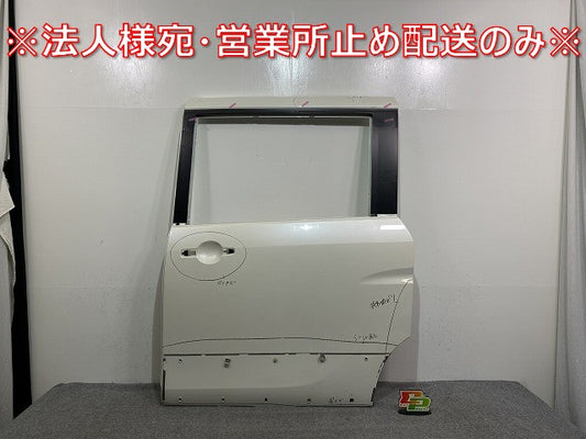 セレナ/ハイウェイスター C26/FC26/FNC26/FPC26/FNPC26 ハイブリッド/HFC26 左 リア スライド ドア ブリリアントホワイトパール(142754)