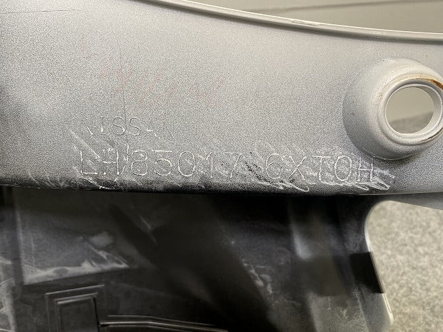 オーラ/AURA FE13/NISMO/ニスモ 左 リア バンパー 85017 6XT0H ピュアホワイトパール QAC 日産(142778)