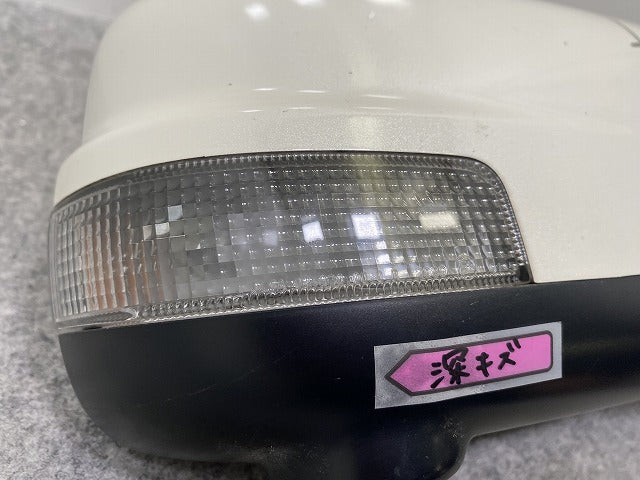 セレナ S/X/G C26/NC26 ハイブリッド/HC26 純正 右 ドアミラー 9線 ウインカーカメラ付 Murakami 9774/2939 ホワイトパール(142795)