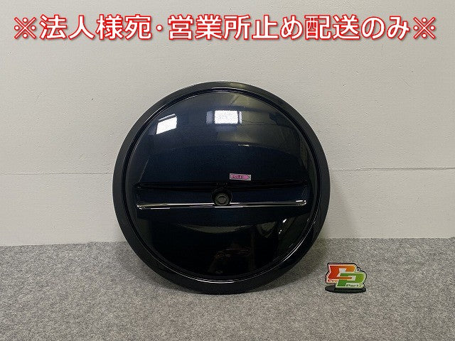 新車取り外し!ジムニー/ジムニーシエラ JB64W/JB74W 純正  スペアタイヤ カバー 72821-65D80 ブラック メタリック スズキ(142827)