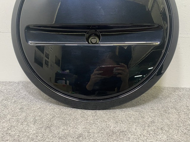 新車取り外し!ジムニー/ジムニーシエラ JB64W/JB74W 純正  スペアタイヤ カバー 72821-65D80 ブラック メタリック スズキ(142828)