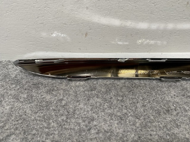 新品!Eクラス W212 純正 右 フロント バンパー ロアモール A212 885 28 74 A 2128852874 メッキ メルセデスベンツ(142844)