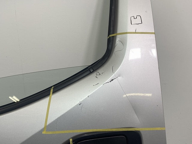 バネット NV200 M20/VM20/VNM20 純正 左 フロント ドア バイザー内張りガラス付 ブリリアントシルバーメタリック K23 日産(142861)