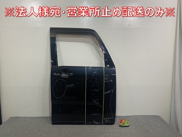 タント LA650S/LA660S 純正 右 フロント ドア バイザー付 ブラックマイカメタリック X07 ダイハツ(142864)
