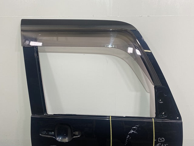 タント LA650S/LA660S 純正 右 フロント ドア バイザー付 ブラックマイカメタリック X07 ダイハツ(142864)