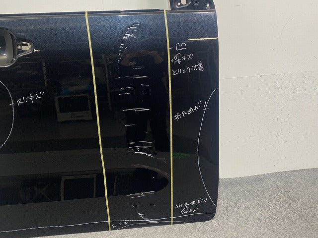 タント LA650S/LA660S 純正 右 フロント ドア バイザー付 ブラックマイカメタリック X07 ダイハツ(142864)