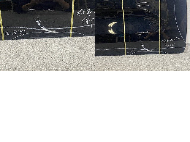 タント LA650S/LA660S 純正 右 フロント ドア バイザー付 ブラックマイカメタリック X07 ダイハツ(142864)