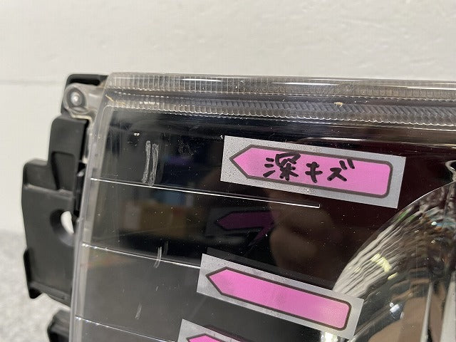 ミニキャブ/クリッパー U61V/U62V/U71V/U72V 純正 中期 左 ヘッドライト/ランプ ハロゲン STANLEY P5701 ブラック ソリッド 三菱(142900)