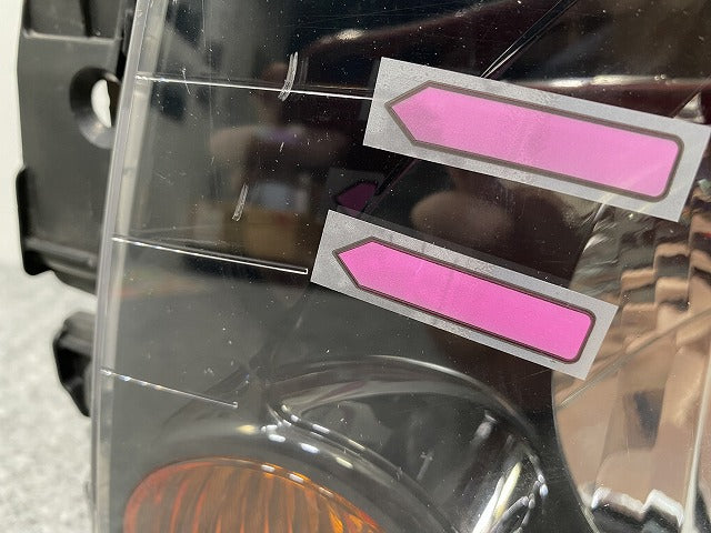 ミニキャブ/クリッパー U61V/U62V/U71V/U72V 純正 中期 左 ヘッドライト/ランプ ハロゲン STANLEY P5701 ブラック ソリッド 三菱(142900)