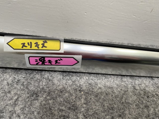 新品!CLSクラス C257 純正 左 フロント ドア ベルトモール A267 725 05 00 A 257725050064 メッキ メルセデスベンツ(142930)