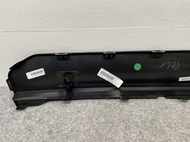 新品!X3/X4 G01/G02 純正 フロント バンパートリムカバー 8070392 51118092755 ブラック ソリッド BMW(142931)